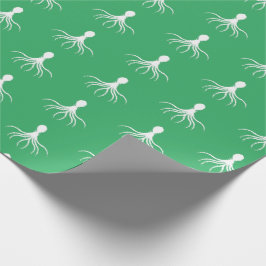 Presente Design de Octopus em dificuldades - Papel de enrol