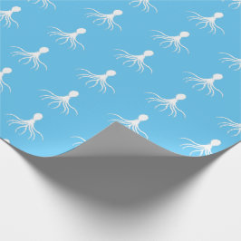 Presente Design de Octopus em dificuldades - Papel de enrol