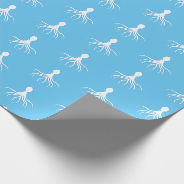 Presente Design de Octopus em dificuldades - Papel de enrol (Ponta)