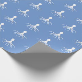 Presente Design de Octopus em dificuldades - Papel de enrol