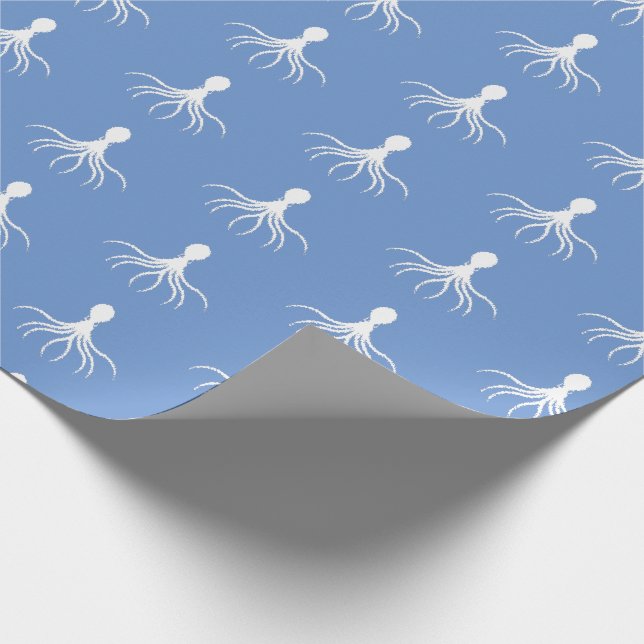 Presente Design de Octopus em dificuldades - Papel de enrol (Ponta)