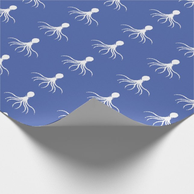 Presente Design de Octopus em dificuldades - Papel de enrol (Ponta)