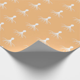 Presente Design de Octopus em dificuldades - Papel de enrol
