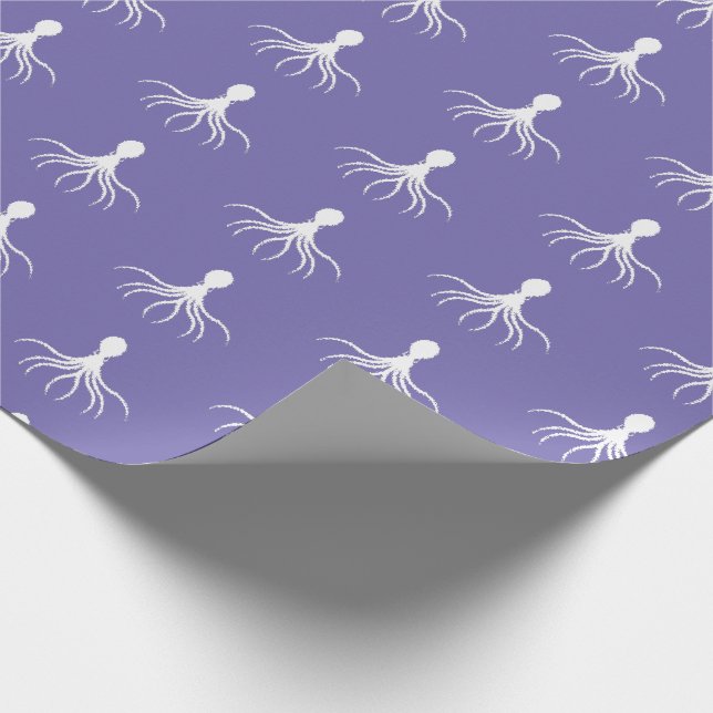 Presente Design de Octopus em dificuldades - Papel de enrol (Ponta)
