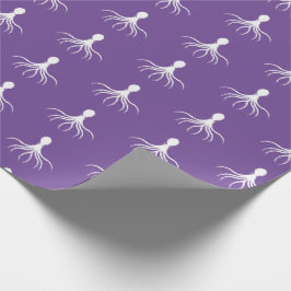 Presente Design de Octopus em dificuldades - Papel de enrol