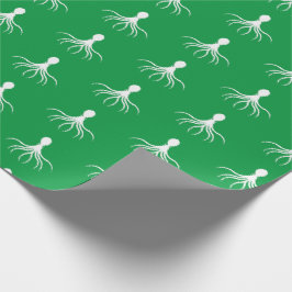 Presente Design de Octopus em dificuldades - Papel de enrol