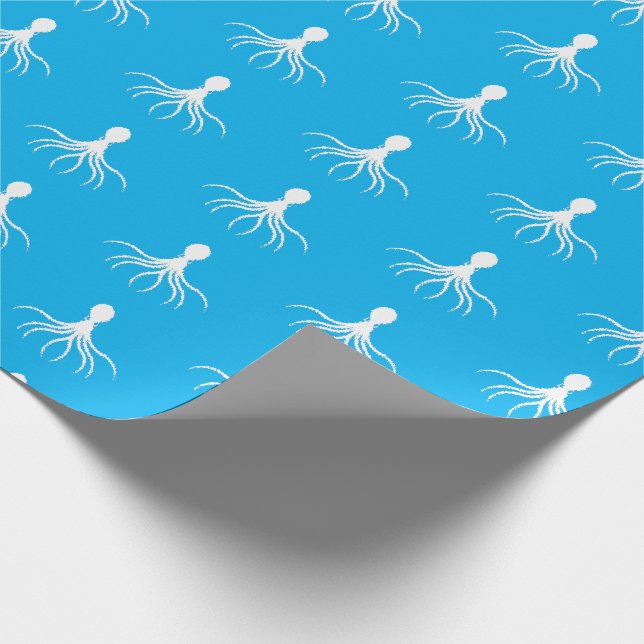 Presente Design de Octopus em dificuldades - Papel de enrol (Ponta)