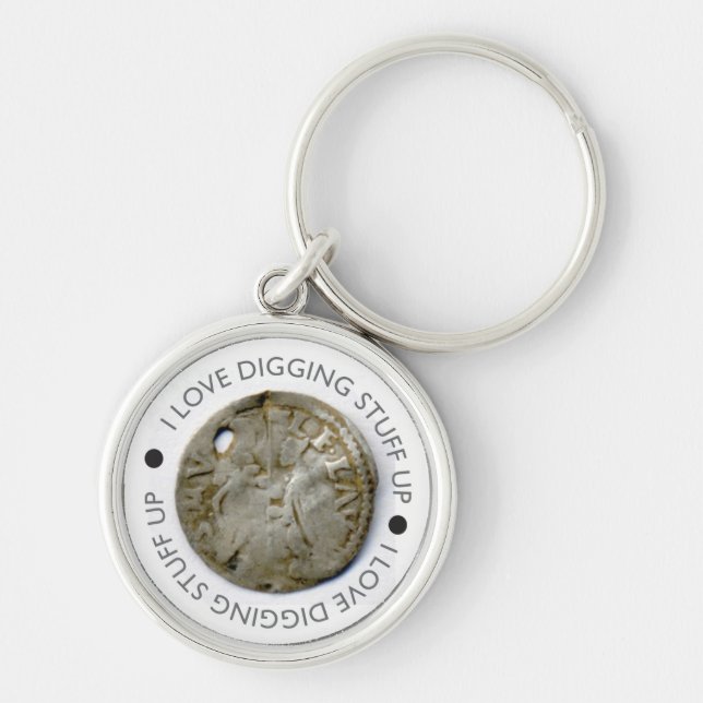 Presente deteting do metal da novidade - chaveiro (Frente)