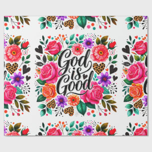 Presente Deus é um bom papel religioso cristão de escuta