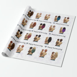 Presente Dia de as mães Feliz, Aquarela, papel de moldagem 