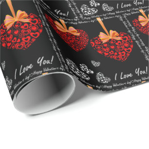 Presente Dia de os namorados Eu Te Amo Molhando Papel