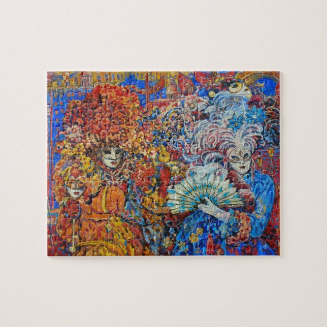 Presente difícil do quebra-cabeça da fantasia (Horizontal)