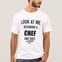 Presente Divertido de Culinária para Chef Camisa D