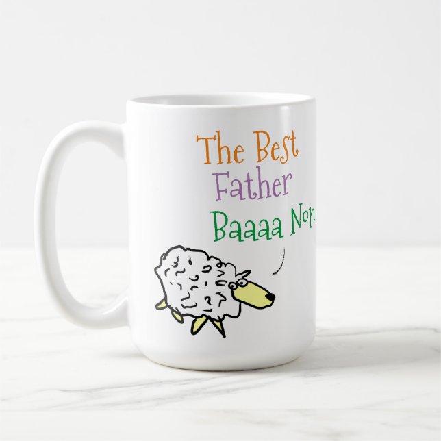 Presente Divertido para o Papai - Caneca de Café d (Esquerda)