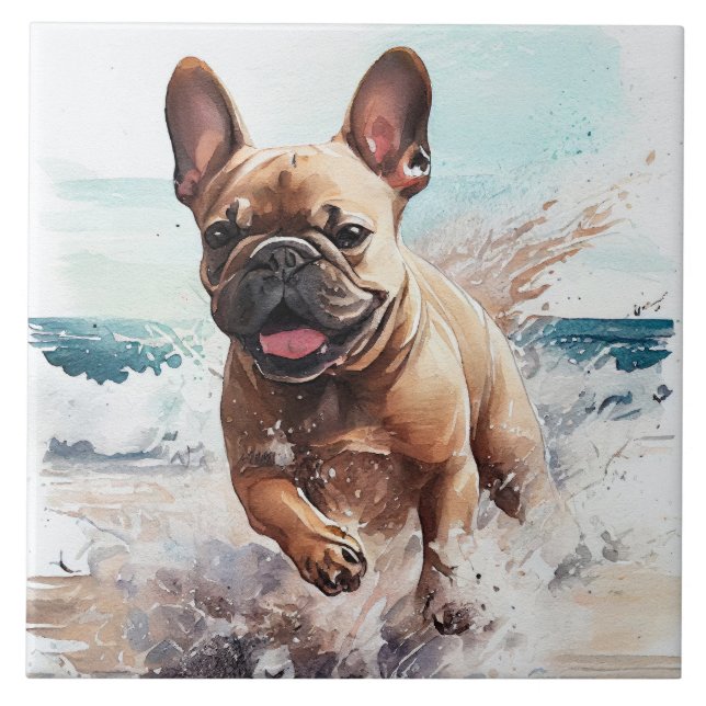 Presente do Bulldog Francês (Frente)