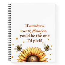 Presente do Dia das Mães-Caderno Espiral & Bloco d