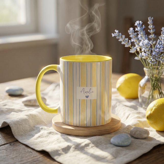 Presente do Dia dos Pais para Papai Caneca Listras (Criador carregado)