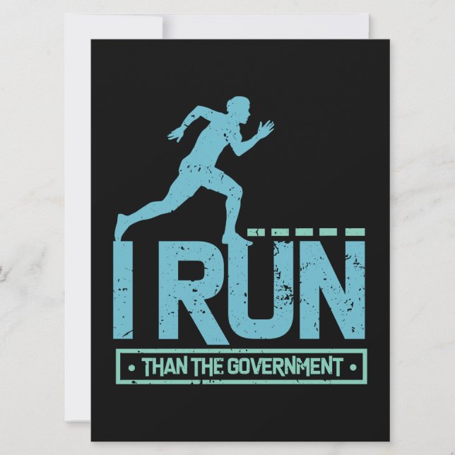 Presente do esporte da maratona em corrida (Frente)