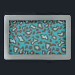 Presente do Fecho de Impressão de Animais Turquesa<br><div class="desc">O design é da arte original.</div>