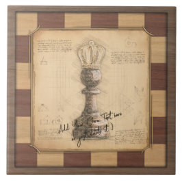 Presente do jogador de xadrez "Pwn King / Queen"