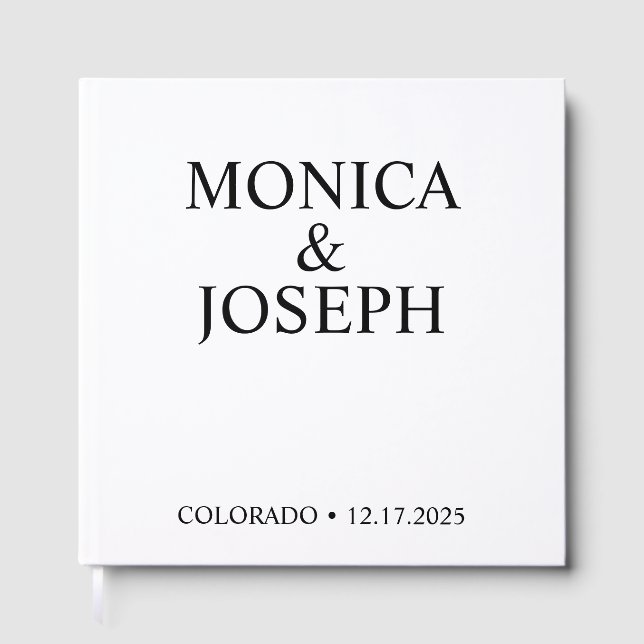 Presente do Livro de Visitas Azul Céu Empoeirado,  (Frente)