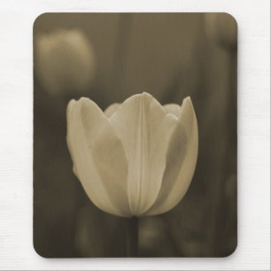 Presente do mousepad da flor da tulipa do solteiro