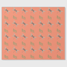 Dragonfly Delight: Papel de Enrolamento Coordenado