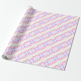 Presente e.a.m.l PAPEL DE EMPACOTAMENTO studio miiri