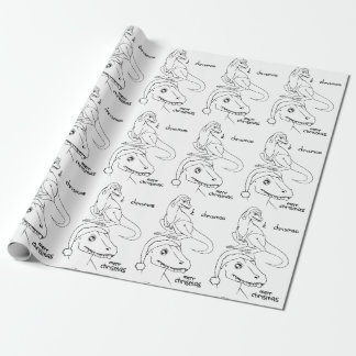 Presente Ele papel de envolvimento de Chrismas