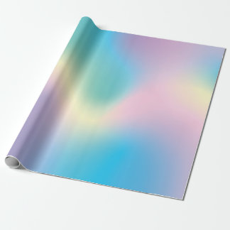 Presente Elegância Holográfica: Papel de enrolamento em Mes