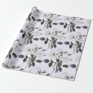 PRESENTE ELEGANTES PAPEL DE EMPACOTAMENTO FLORAL FRANCÊS CI