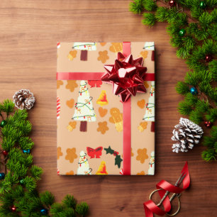 Presente Encantador Enrolador de Natal Enrolando Papel Pres