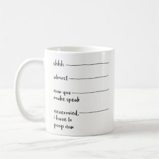 Presente engraçado da caneca de café - você pode