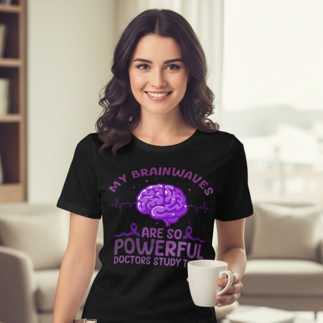 Presente engraçado de conscientização sobre epilep (Criador carregado)