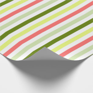 Presente Estampagem de melancia Papel fino de embalagem