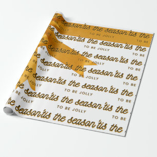 Presente Este É O Papel Dourado De Moldagem Da Época