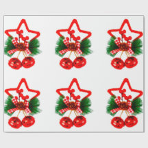 Estrela com papel de moldagem Holly