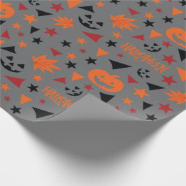 Presente Estrelas, Pumpkin, Papel de Maçã Invisível para o 