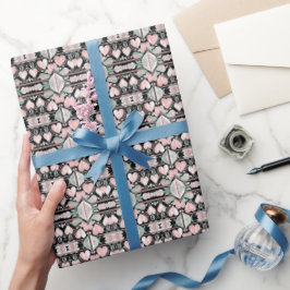 Presente Eterno Brilha Papel de ondulação do Dia de os namo