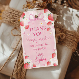 Presente Etiqueta de Agradecimento para Festa de Aniversári