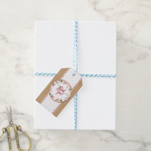 Presente Etiqueta de Oferta de Papel para Folha e Artesanat