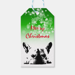 Presente Etiqueta de presentes para buldogue francês