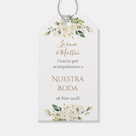 Presente etiqueta para regalo Wedding gift tag in Span