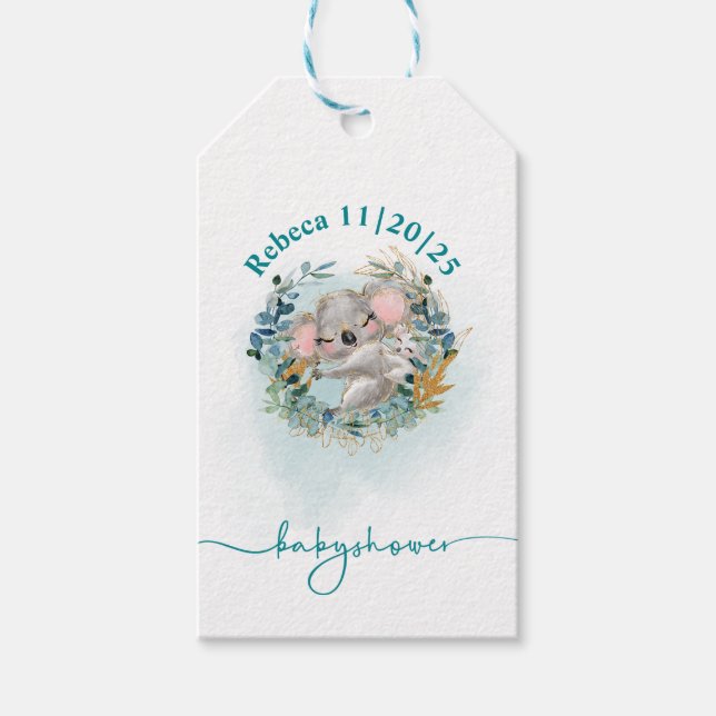 Presente Etiqueta para regalos Baby Shower (Frente)