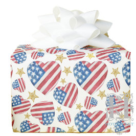 Presente Eu amo o papel de moldagem da América