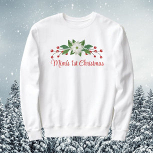 Presente excelente! O primeiro suéter de Natal de 