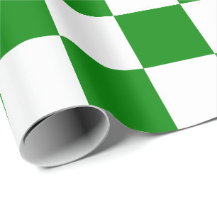 Presente Extra grande papel de envolvimento verdes e do