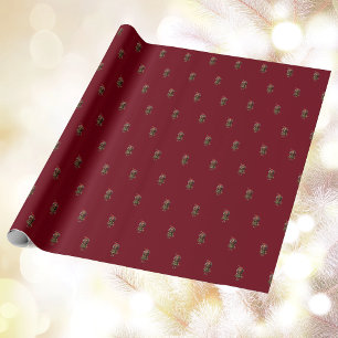 Presente Fabuloso papel de moldagem do Elf de Natal