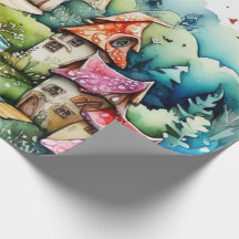 Fairytale no papel de enrolação da feira