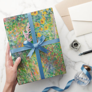 Presente Famoso papel de moldagem de pintura Claude Monet